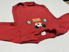 ミッキー トレーナー 赤・白・茶色 3点セット