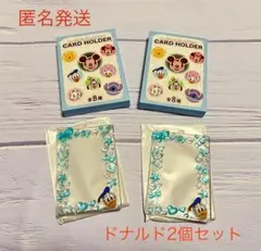 ディズニーストア　シークレットカードホルダー　ドナルド×2