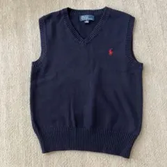 Polo by Ralph Lauren ネイビー ベスト 120