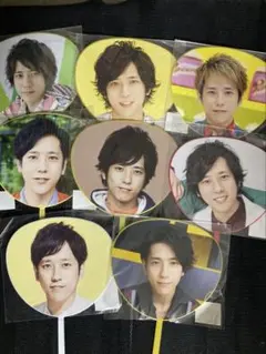 嵐　ミニうちわ　二宮和也　8枚セット　まとめ