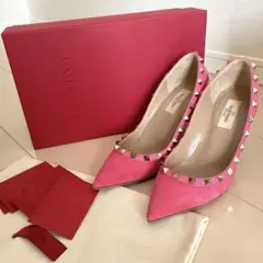 美品 VALENTINO ヴァレンティノ　パンプス 36.5 ヒール8.5のサムネイル