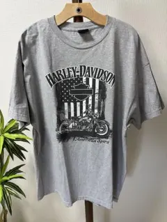 Harley-Davidson 両面プリントT L 灰のサムネイル