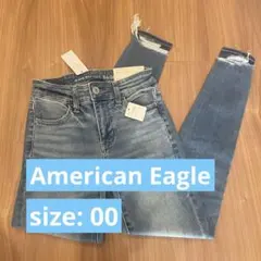 ✨新品未使用タグ付き✨American Eagle スキニーデニム ライトブルー