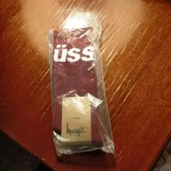 Stussy メンズソックス　ブラウン　8-13
