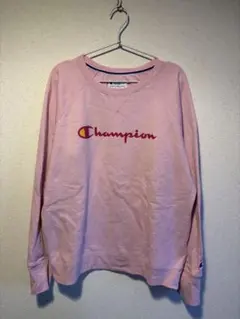 Champion スウェット ピンク XL