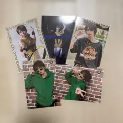 匿名配送】世が世なら!!! 中山清太郎 九蓮宝燈 ブロマイド 12枚セット
