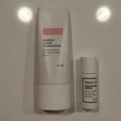 トゥヴェール エッセンスリキッドファンデーション ライトオークル 試供品付き