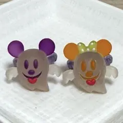 ディズニー ミッキー ミニー ハロウィン オバケ 指輪 リング ガチャガチャのサムネイル