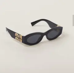 【定価7.2万/登坂広臣】MIU MIU Glimpse サングラス ブラック MIU MIU - 【定価7.2万/登坂広臣】MIU MIU Glimpse サングラス