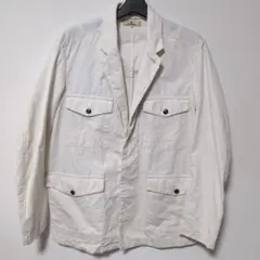 【JAPAN BLUE JEANS】 生成り ミリタリージャケット M
