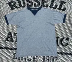 RUSSELL ラッセル　リンガーTシャツ　ガゼット　日本製