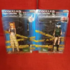 新世紀エヴァンゲリオン　フィギュアコレクション特務指令#1★レイ&アスカ