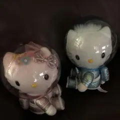 マクドナルド✴︎ハローキティ 宇宙飛行士ぬいぐるみ 2体セット タグ付