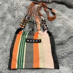 マルニ MARNI 本物 ハンモック ミニショルダーバッグ フラワーカフェのサムネイル