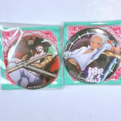ワンピース 輩缶バッジ MATSURI・祭 ルッチ 裏面錆あり 麦わらストア