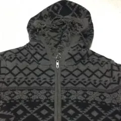 DIEZEL フード付きニットパーカー