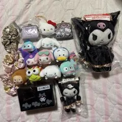 サンリオ クロミ 一番くじぬいぐるみ マスコット 小物入れ まとめ売り