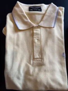 Fred Perry ポロシャツ ベージュ 英国製 42 - メルカリ