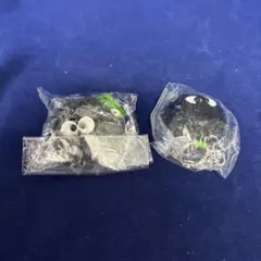 となりのトトロ　まっくろくろすけ　キーホルダー　2セットのサムネイル