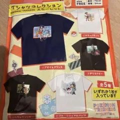 ポケモン Tシャツコレクション POKEMON TRAINERS スカーレット
