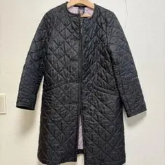 Lavenham ラベンハム　ノーカラーキルティングジャケット コート　38