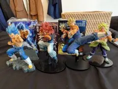 ドラゴンボール フィギュア 4体セット ゴジータ ベジータ ブロリー まとめ売り