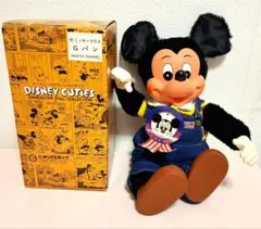 ミッキーマウス　人形　ぬいぐるみ　ヤングエポック　ディズニー　レトロ Yahoo!オークション - 昭和レトロ ヤングエポック 東京