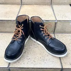 Bracciano Red Label ワークブーツ ブラック