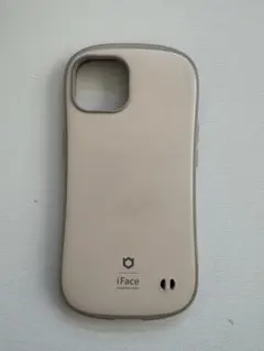 iFace ベージュ iPhoneケース　iPhone14対応
