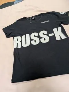 RUSS-K Tシャツ 半袖 ブラックのサムネイル