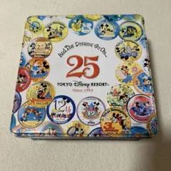 美品】東京ディズニーリゾート 25周年 クッキー 缶 ケース - メルカリ
