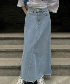 SHEIN スリット入りデニムスカート M