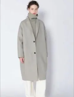 処分価格【美品】希少カラー　ギャルリーヴィー　ライトメルトン　コート　36 2025年最新】GALERIE VIE レディース チェスターコートの人気アイテム