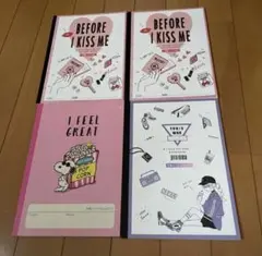 方眼ノート(5mmマス)4冊セット