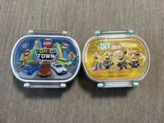 子供 キッズ トミカ ミニオン 弁当箱 ランチボックス 2個セット