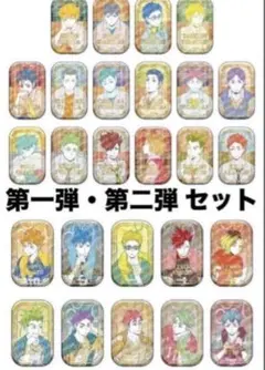 ハイキュースクエア缶バッジ　BOX（オフショット×カラー第一弾）セブンネット限定 ハイキュー！スクエア缶バッジ【BOX】オフショットカラー第一弾セブン