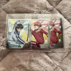 銀魂 フォト風メタルステッカーコレクション 志村新八 神楽 3枚セット