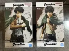 【新品、未開封】Grandista リヴァイ エレン 進撃の巨人 2体セット