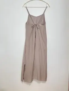 キャミワンピース ベージュ【M】
