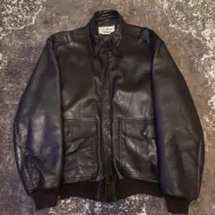 L.L.Bean レザージャケット A-2タイプ ブラウン Mのサムネイル