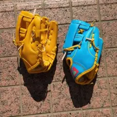 Baseball Beginners 軟式グローブ 2個セット　初心者子供向け