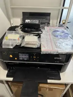 【ジャンク】プリンター本体　エプソン　EP881AN取説付 説明書 エプソン PM-G850 プリンター