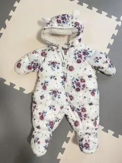 【新品未使用】プチバトー中綿入りカバーオール　3m