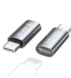 RAVIAD ライトニング タイプc 変換アダプタ (2個セット)