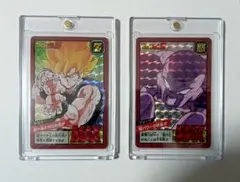 ドラゴンボール カードダス 復刻版 キラ　悟空 フリーザ かめはめ波 トレカ