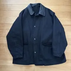 comoli 襟レザー　ワークジャケット　サイズ1