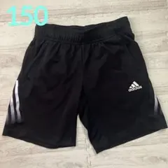 150 adidas 黒 ハーフパンツ