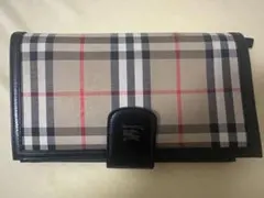 【美品】Burberry チェック柄 クラッチバッグ
