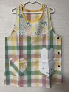 ★I634★新品　少々難あり　ミッフィー ＆アニマルズ　エプロン　M～L