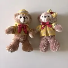 ダッフィー シェリーメイ ぬいぐるみ2体セット